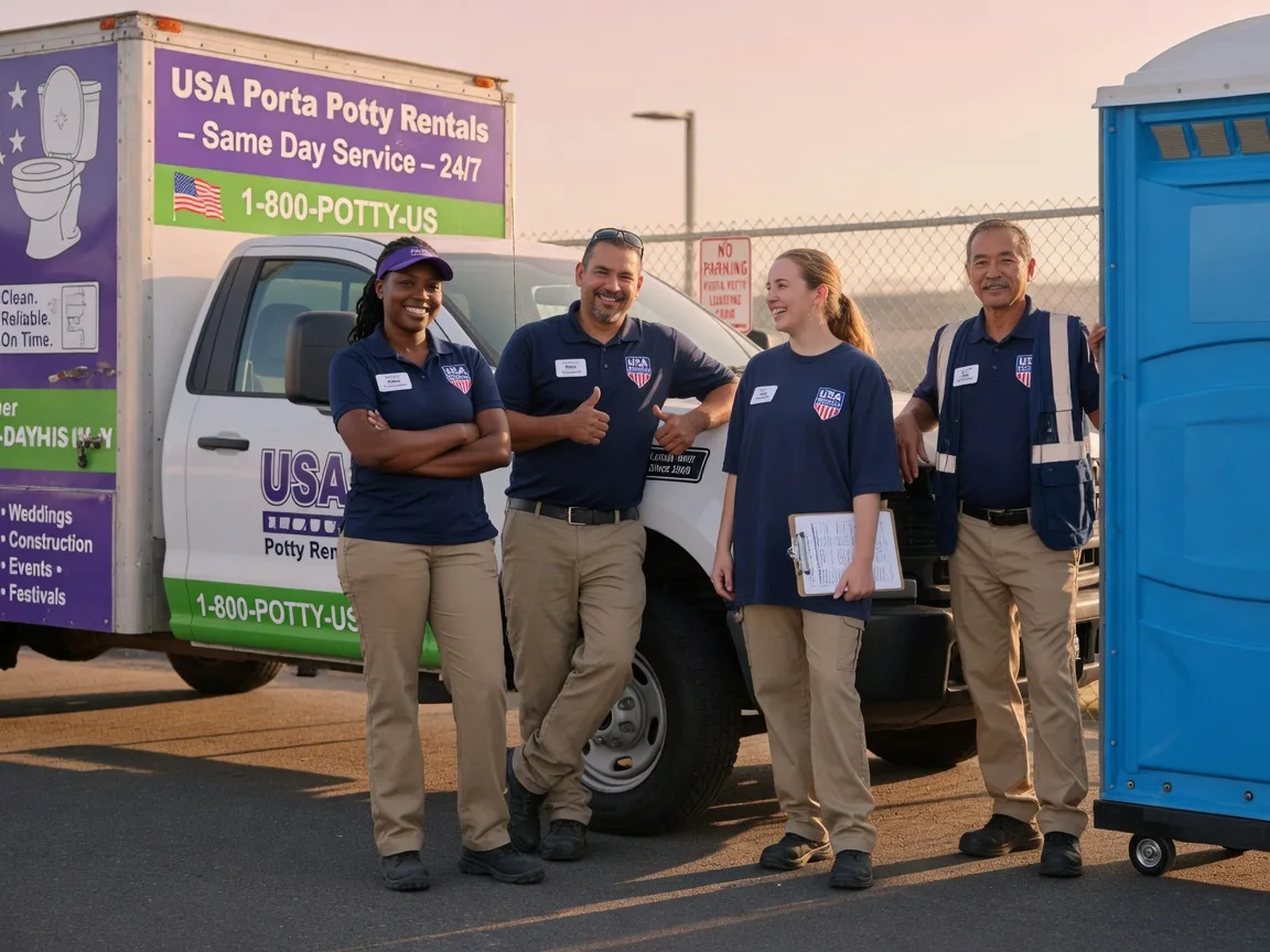 Porta Potty Rental company in Wood Dale, IL