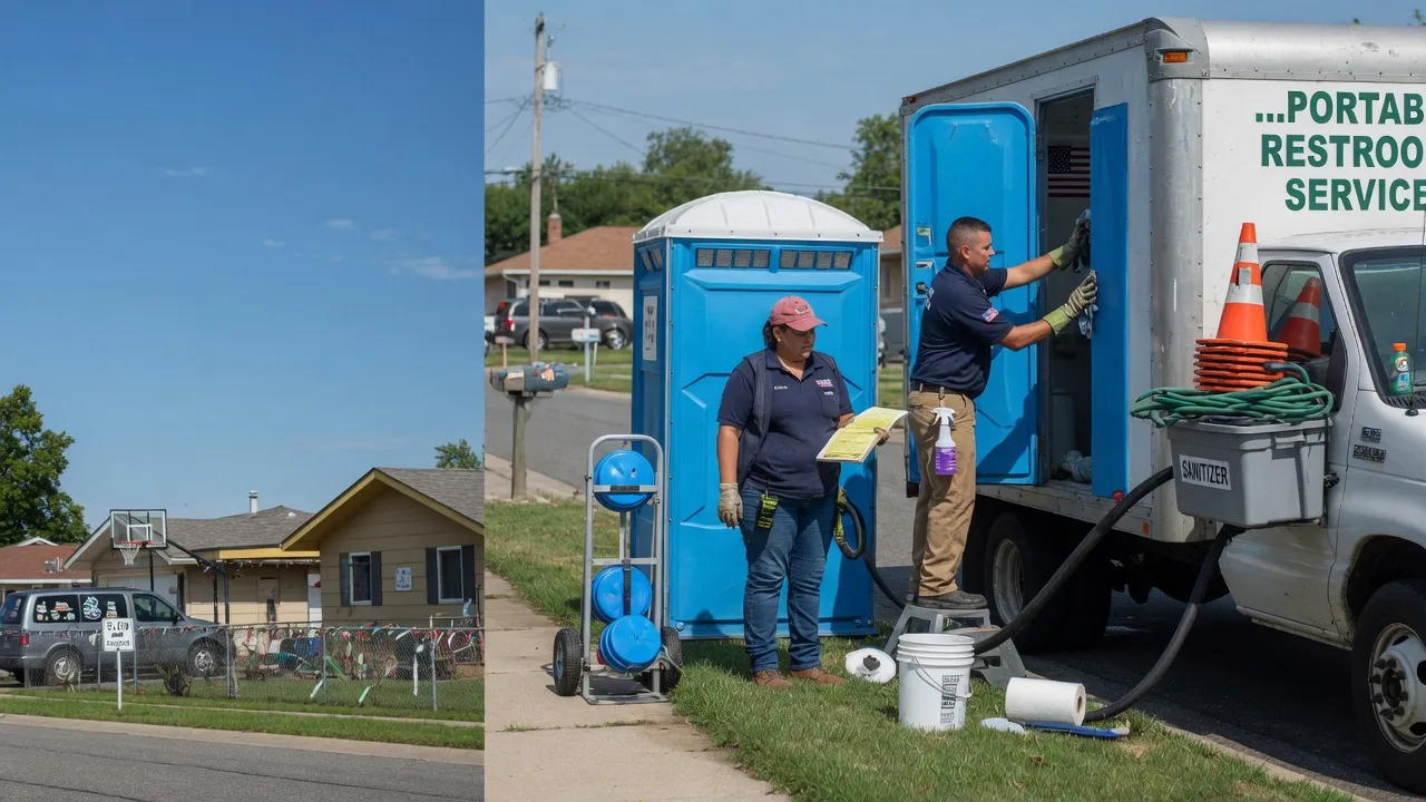 Portable Toilet Rental in Wood Dale, IL near me